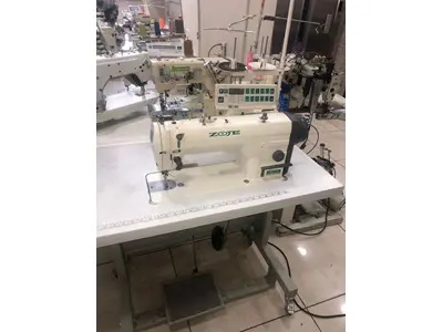 Zj9800a-D3b Head Motorized Automatic Straight Stitch Sewing Machine