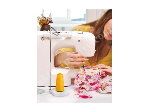 Металлический однопрядный намотчик белого цвета для всех видов швейных машин Hodbehod