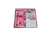 Hodbehod 300 Set Mixed Color 12.5mm T5 Plastic Snap Button and Hand Pliers Set - 1