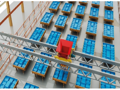 High Speed Train Lower Concrete Sleeper Production Facility - 1