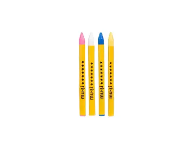 Mu-Shi Flying Line Pen with Steam Colorful (4 Pieces)