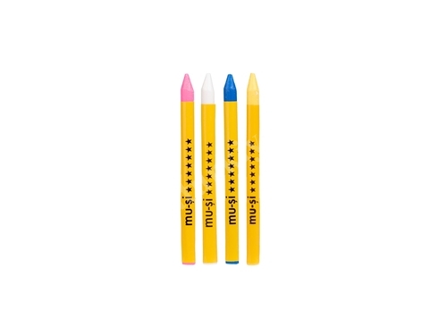Mu-Shi Flying Line Pen with Steam Colorful (4 Pieces)