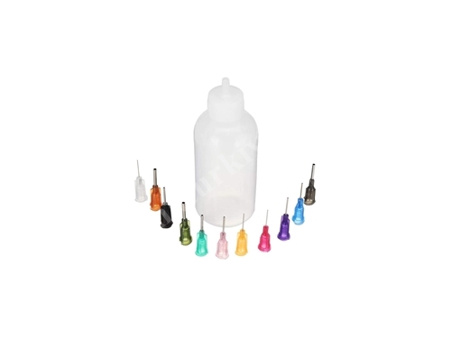 Hodbehod 30 ml 11-Nadel-Kopf Transparenter kleiner Ölstift Hobbyfarben Klebstoffkartuschenapplikator