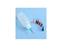 Hodbehod 30 Ml Small Transparent Oil Container with 11 Needles Hobby Paint Cartridge Applicator - 4