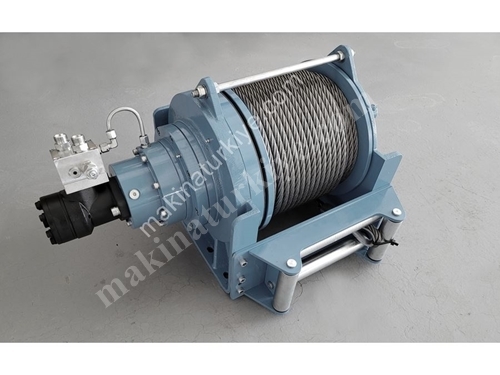 15000 Kg / 15 Ton Hydraulic Towing And Recovery Winch