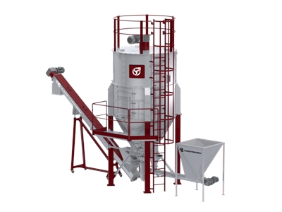Kunststoffgranulatmischlagersilo - 0