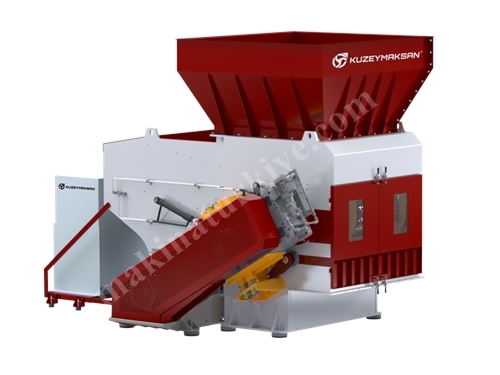 1500X590 Mm Rotor S Type Shredder Plastic Crushing Machine