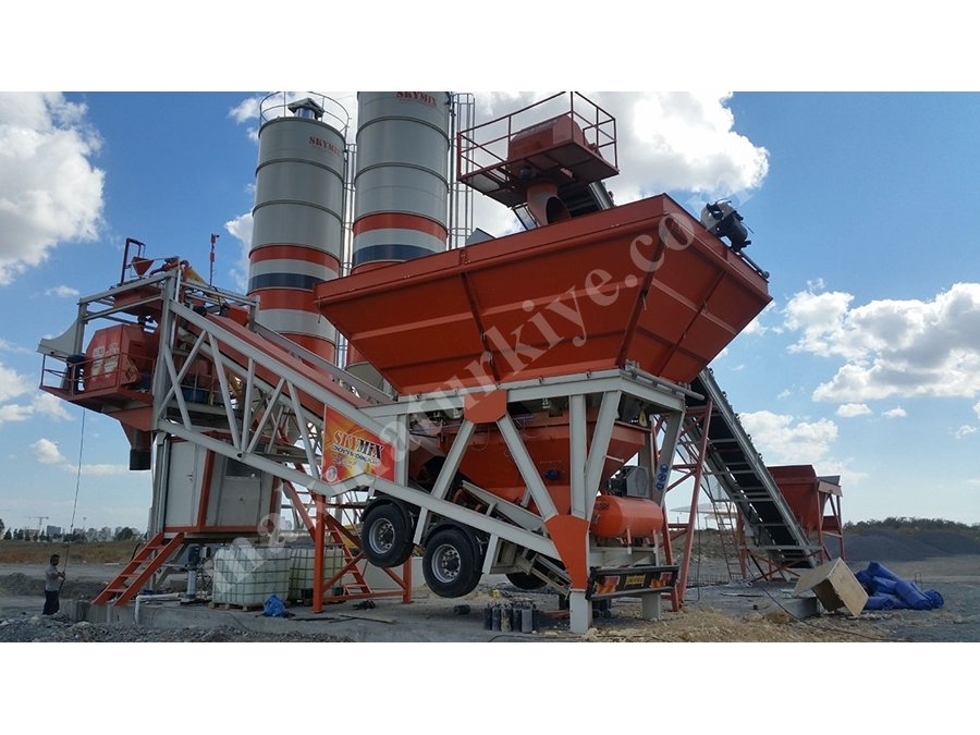 60 M³/Saat Mobil Beton Santralleri