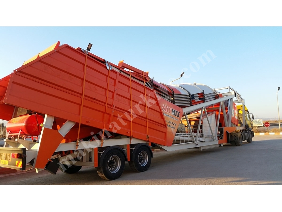60 M³/Saat Mobil Beton Santralleri