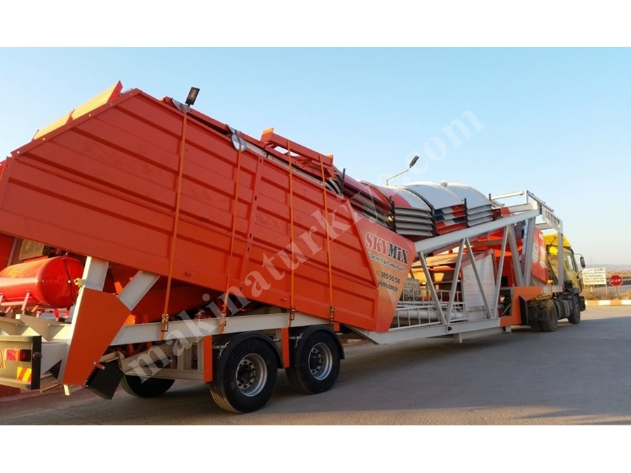 60 M³/Saat Mobil Beton Santralleri