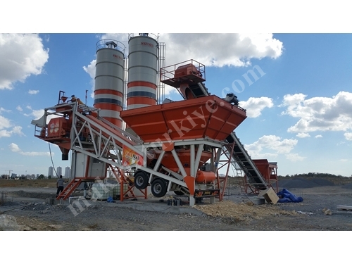 60 M³/Saat Mobil Beton Santralleri