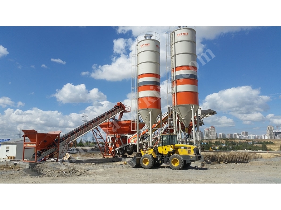 60 M³/Saat Mobil Beton Santralleri