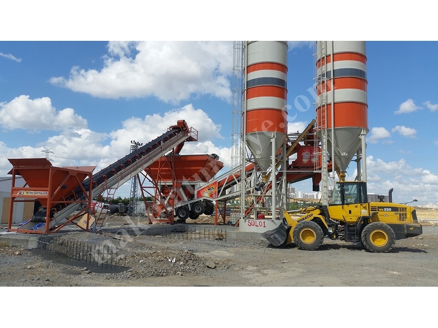 60 M³/Saat Mobil Beton Santralleri