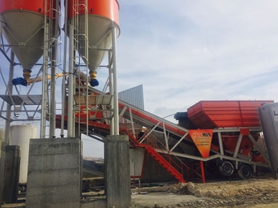 60 M³/Saat Mobil Beton Santralleri - 1