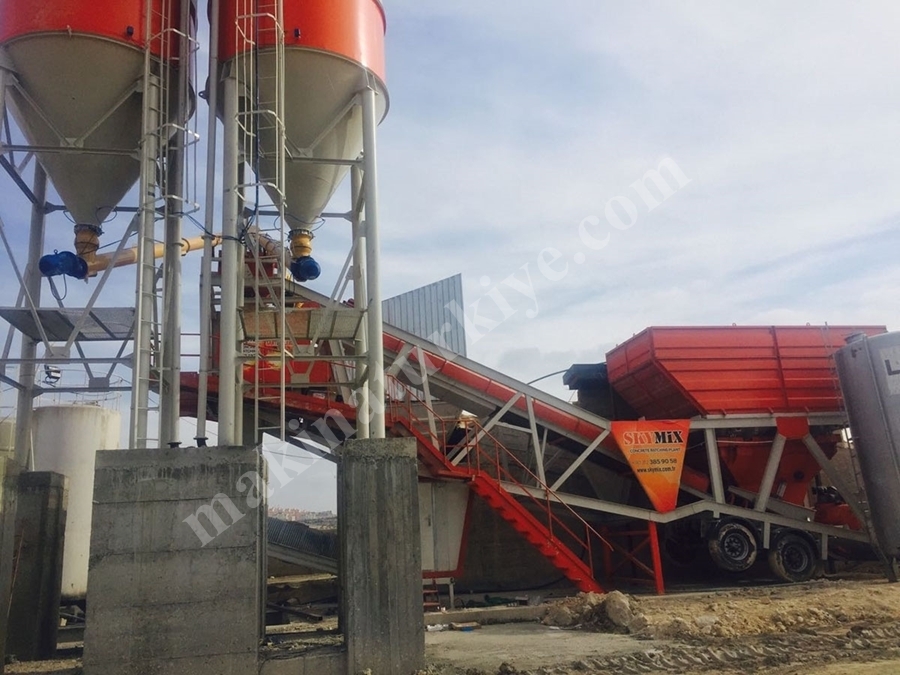 60 M³/Saat Mobil Beton Santralleri