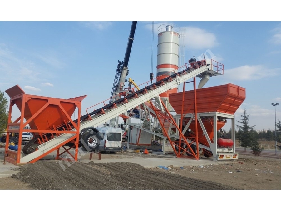 100 M³/Saat Mobil Beton Santralleri