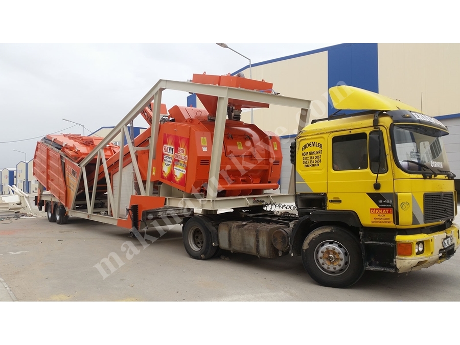 100 M³/Saat Mobil Beton Santralleri