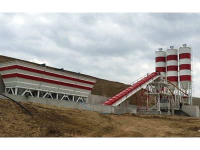 60 M³/Saat Konteyner Tipi Kompakt Beton Santralleri - 0