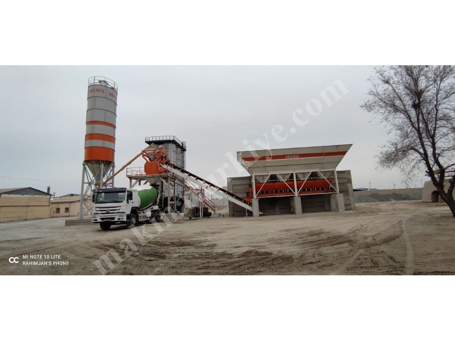 60 M³/Saat Konteyner Tipi Kompakt Beton Santralleri