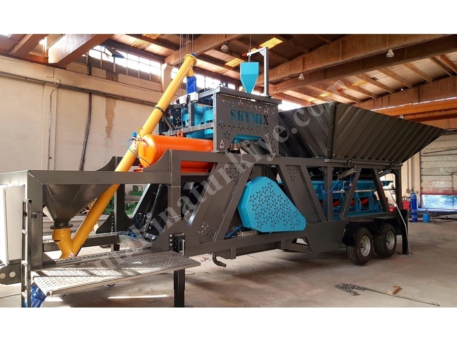 35 M³/Saat Mini Mobil Beton Santralleri