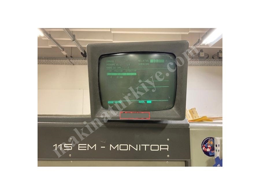 Machine de découpe de papier Polar 115 Em Monitor