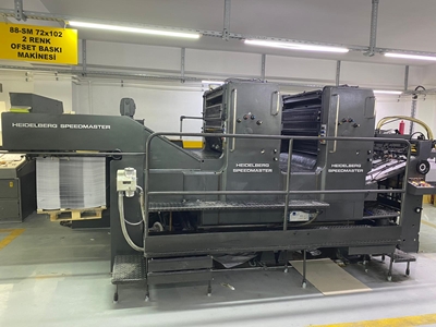 Heidelberg Sm 102 Zp 2 Renk Ofset Baskı Makinası - 0