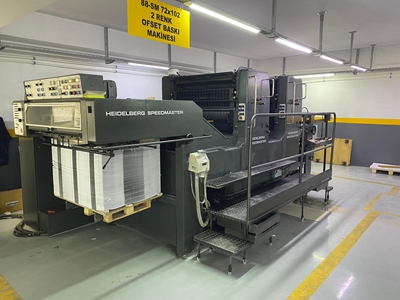 Heidelberg Sm 102 Zp 2 Renk Ofset Baskı Makinası - 5