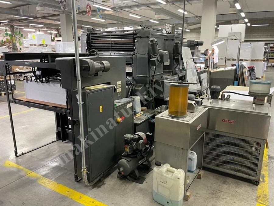 Heidelberg Sm 102Zp 2 Renk Ofset Baskı Makinası