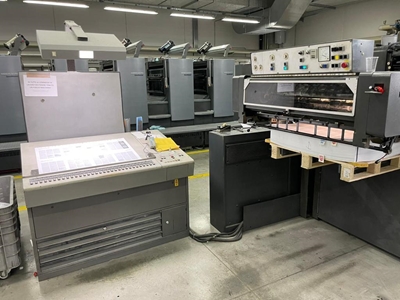 Heidelberg Sm 102Zp 2 Renk Ofset Baskı Makinası - 6