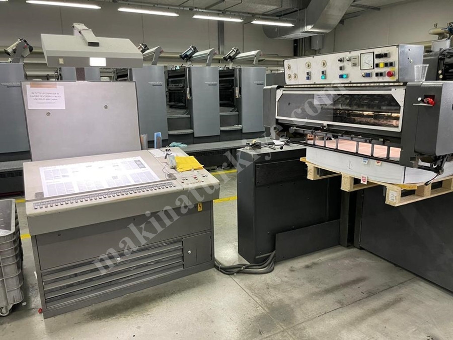 Heidelberg Sm 102Zp 2 Renk Ofset Baskı Makinası