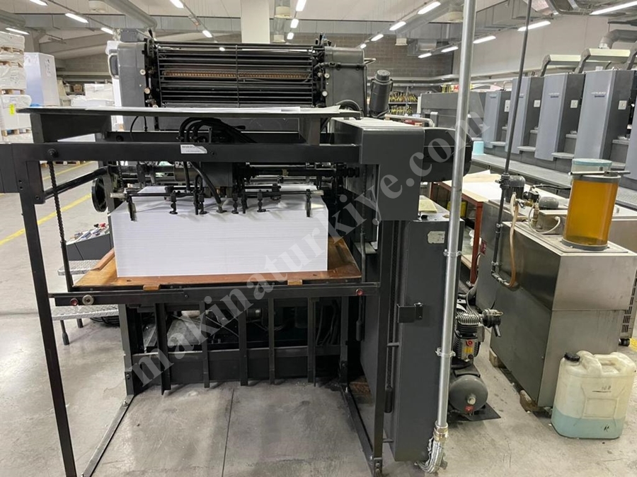 Heidelberg Sm 102Zp 2 Renk Ofset Baskı Makinası