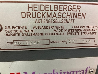 Heidelberg Sm 102Zp 2 Renk Ofset Baskı Makinası - 3