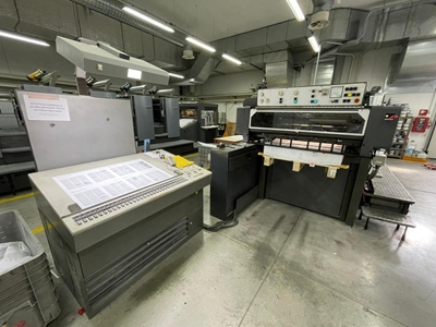 Heidelberg Sm 102Zp 2 Renk Ofset Baskı Makinası - 0