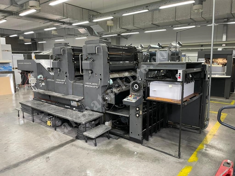 Heidelberg Sm 102Zp 2 Renk Ofset Baskı Makinası