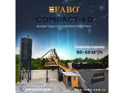 Compact-60 Kovalı Beton Santrali 