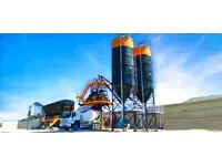 120 m3/Saat Sabit Bantlı Beton Santrali