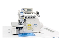 BD-521EXT-H-ATE Automatic 5 Thread Flatlock Machine with Transport - 0
