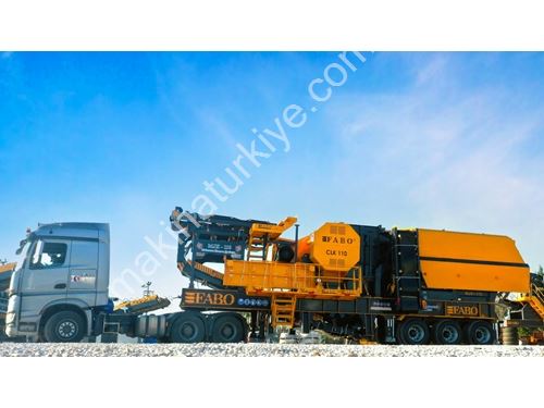 180-320 Тонный Мобильный Первичный Щековый Дробилка