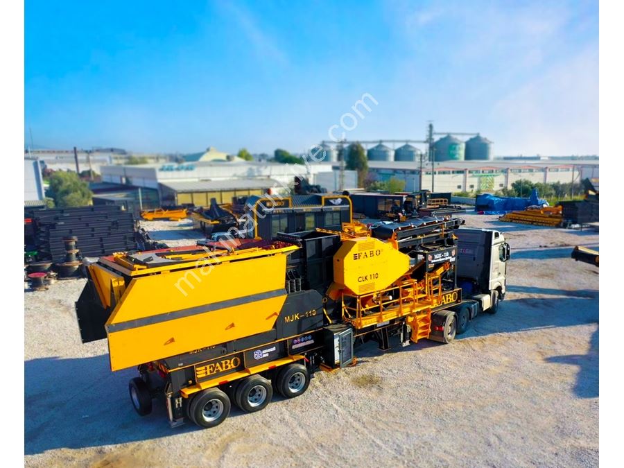180-320 Ton Mobil Primer Çeneli Kırıcı