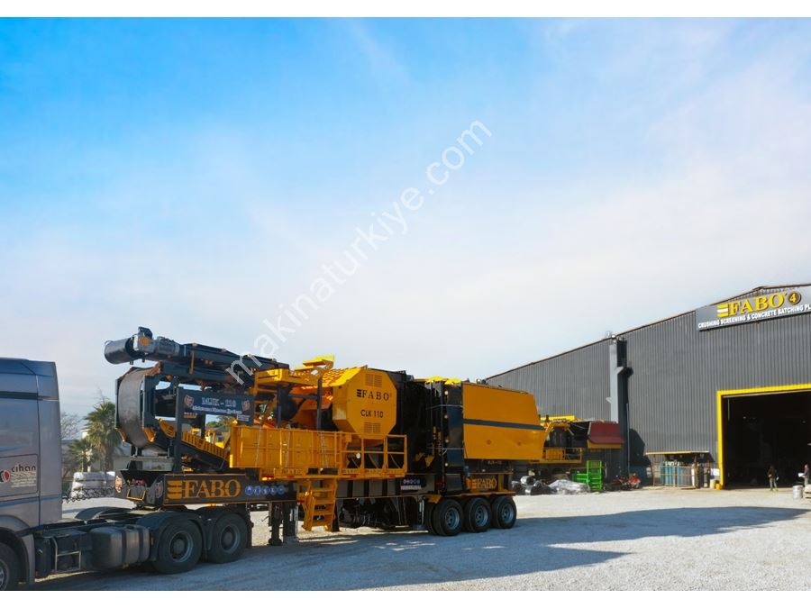 180-320 Ton Mobil Primer Çeneli Kırıcı