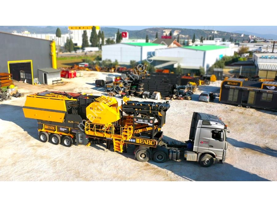 180-320 Ton Mobil Primer Çeneli Kırıcı