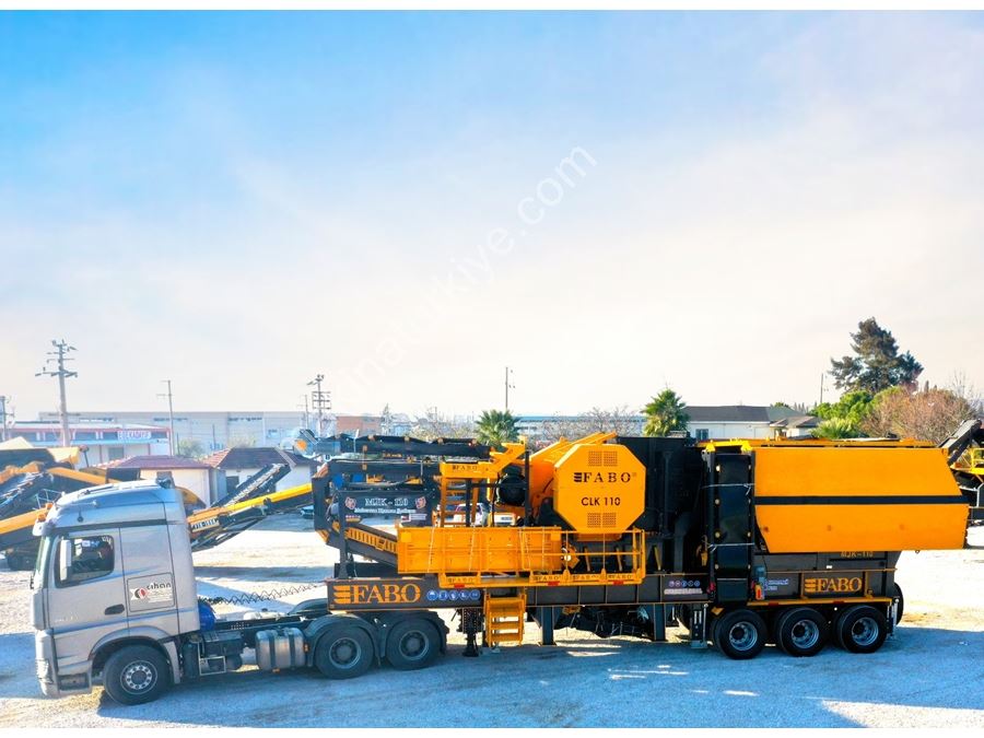 180-320 Ton Mobil Primer Çeneli Kırıcı