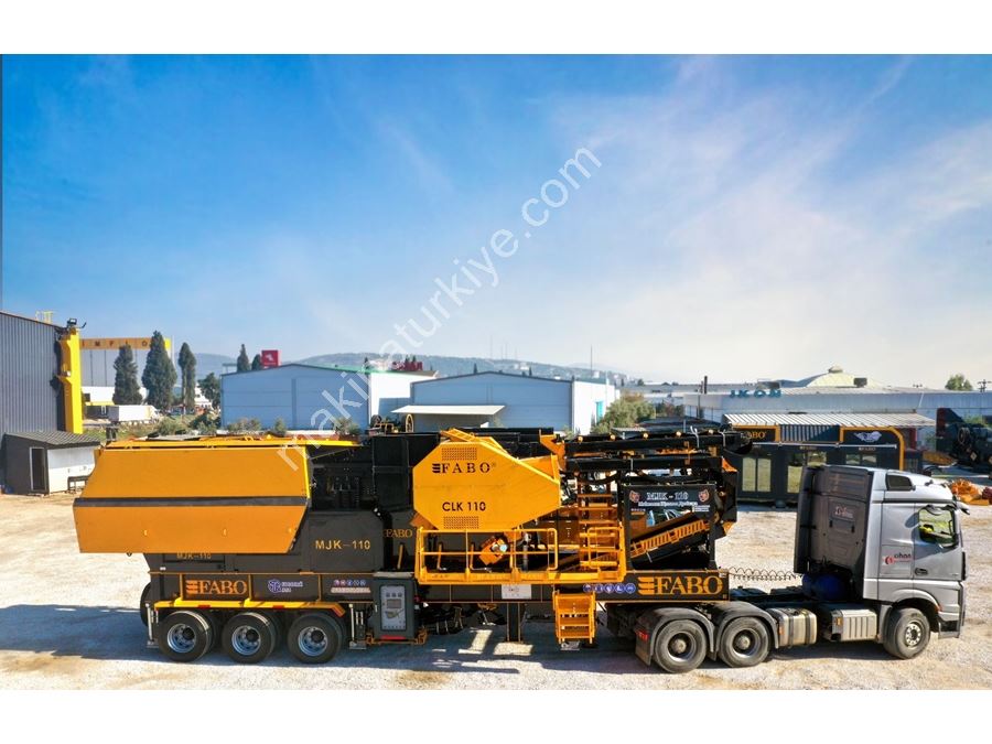 180-320 Ton Mobil Primer Çeneli Kırıcı