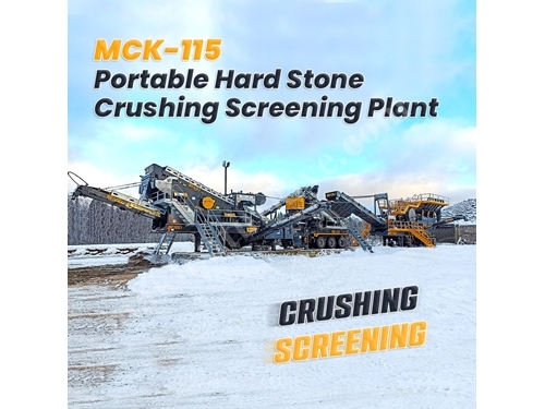 Mck-115 Hard Stone Crushing Screening Plant