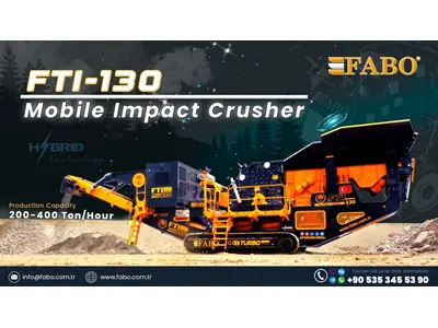 200-240 Ton/Saat Paletli Darbeli Kırıcı