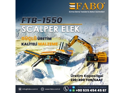 220-400 Ton/Saat Mobil Paletli Scalper Elek - 0