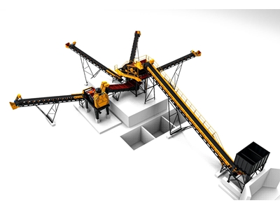 100-125 Ton/Saat Kapasiteli Sabit Eleme Ve Yıkama Tesisi - 3