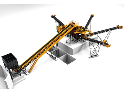 100-125 Ton/Saat Kapasiteli Sabit Eleme Ve Yıkama Tesisi - 2