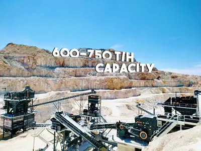 750 T/H Crushing Screening Plant
