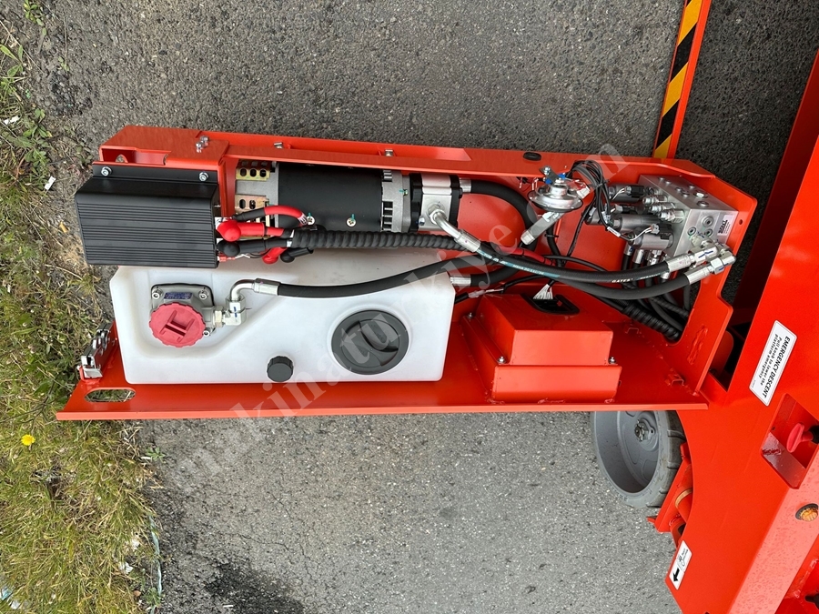 Plateforme élévatrice à ciseaux Alpha de 12 mètres, électrique